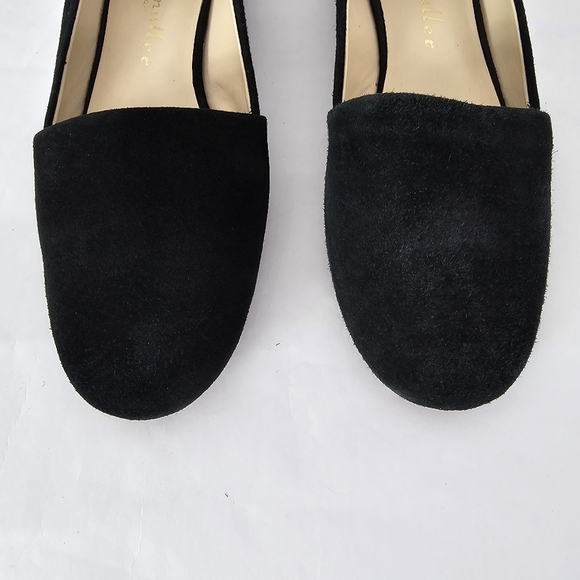 Bettye Muller Black Suede Flats Size 7.5 - Picture 6 of 10